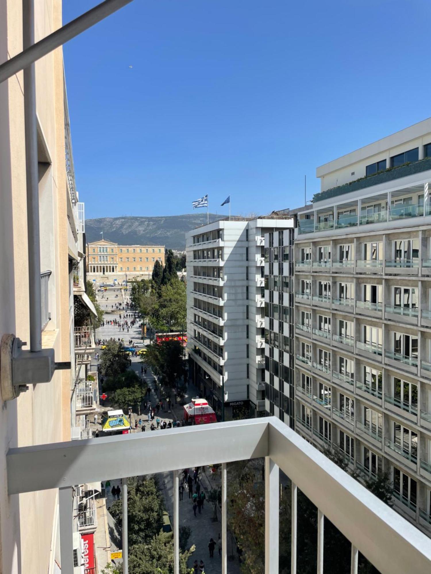 2 Bd Apt In Syntagma With Acropolis View Athens Luaran gambar