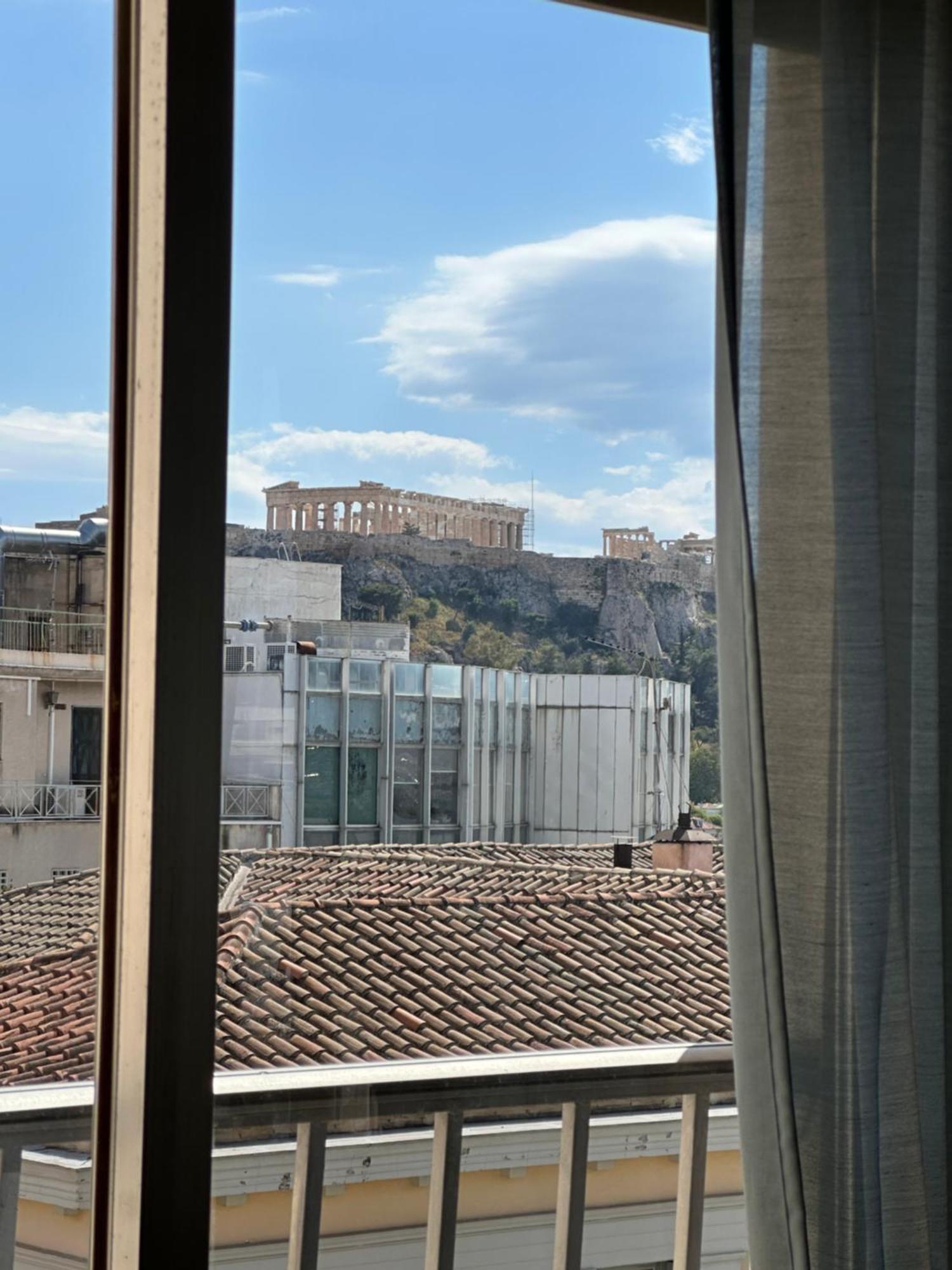 2 Bd Apt In Syntagma With Acropolis View Athens Luaran gambar